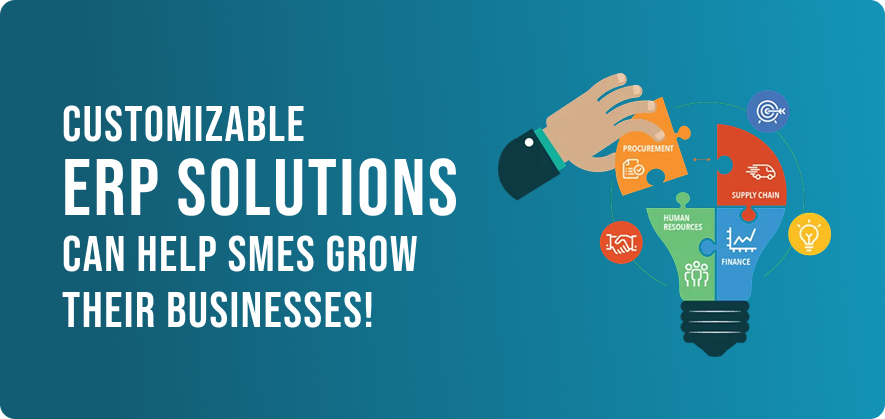Customizable ERP Solutions Can Help SMEs Grow Their Businesses!